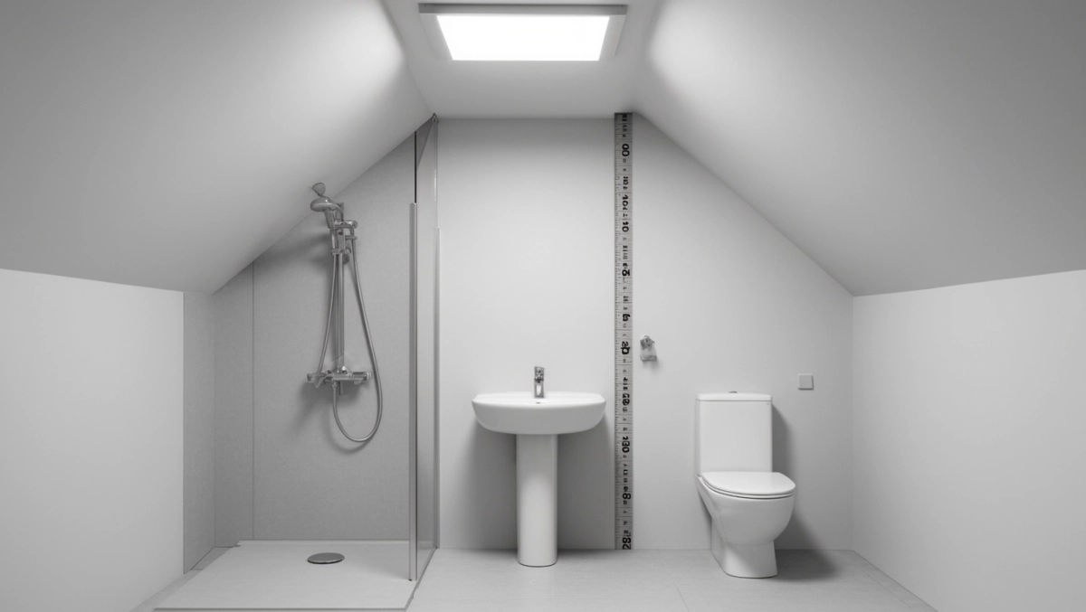 Minimalna wysokość łazienki