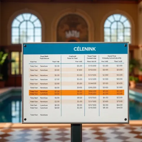 Łazienki Królewskie Cennik