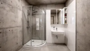 Mała łazienka w bloku 2m2