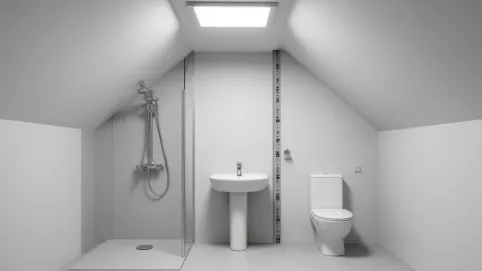 Minimalna wysokość łazienki