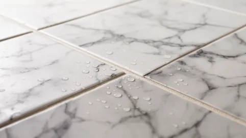 Tapeta na płytki łazienkowe