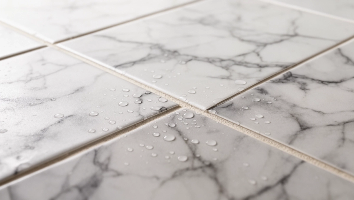 Tapeta na płytki łazienkowe